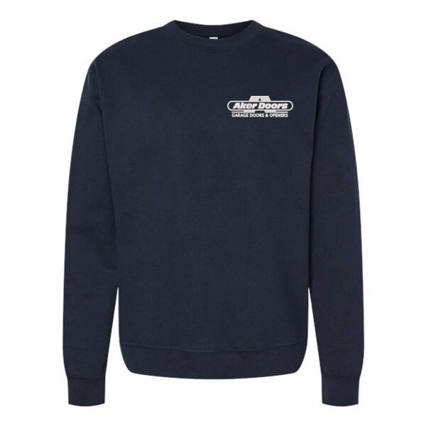 Independent Trading Co. Midweight Crewneck Sweatshirt - Embroidered Logo Thumbnail