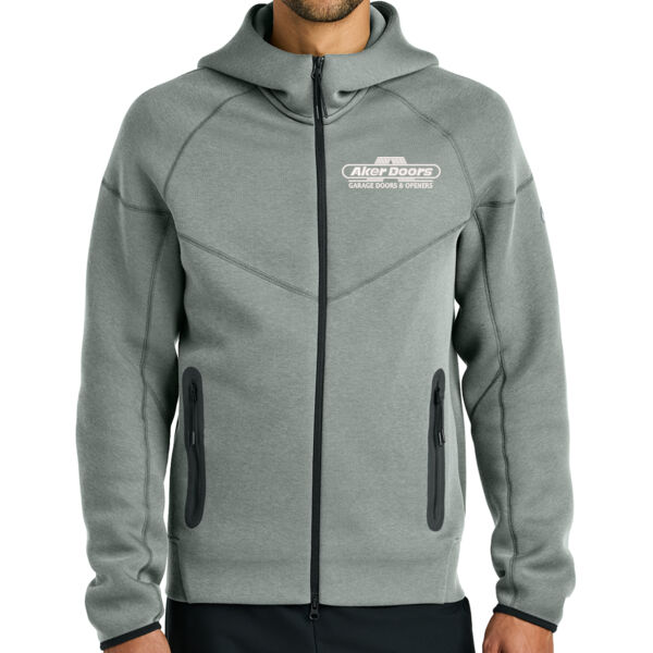 Nike Tech Fleece Full Zip Hoodie - Embroidered Logo Thumbnail