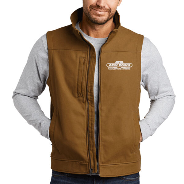 CornerStone Duck Bonded Soft Shell Vest - Embroidered Logo Thumbnail