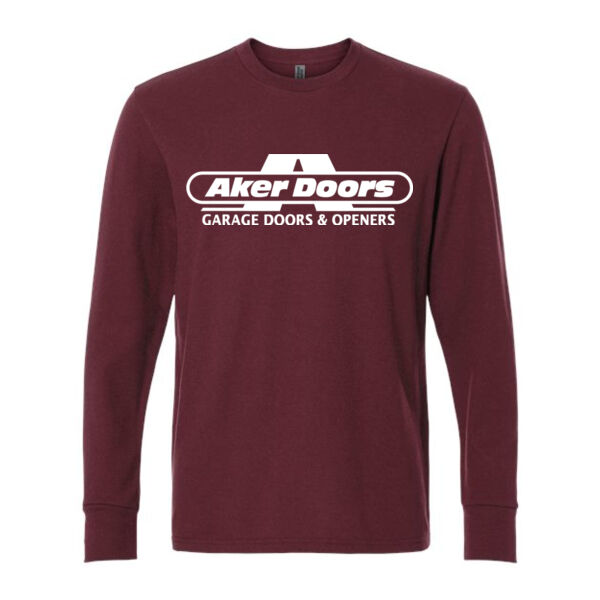 Unisex Ideal Thermal Long Sleeve T Shirt - Printed Logo Thumbnail