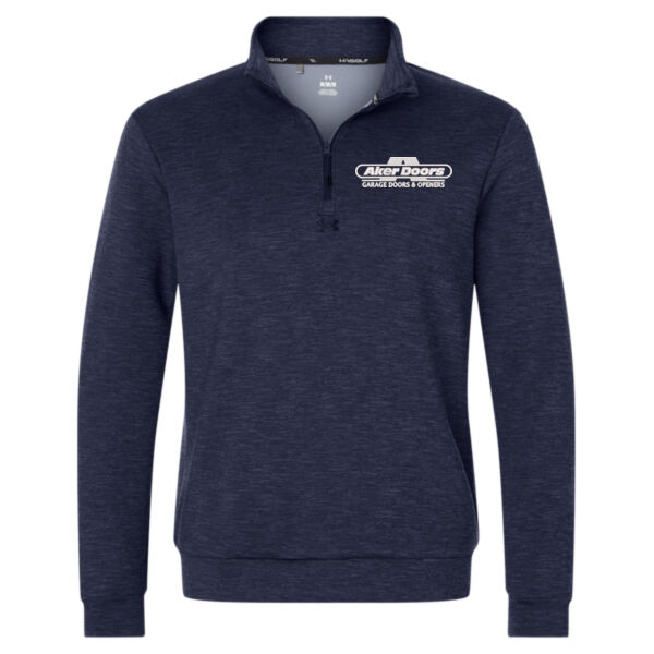 Under Armour Mend Drive Midlayer Quarter Zip Pullover - Embroidered Logo Thumbnail