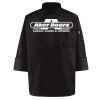 Black Knot Button Chef Coat Thumbnail